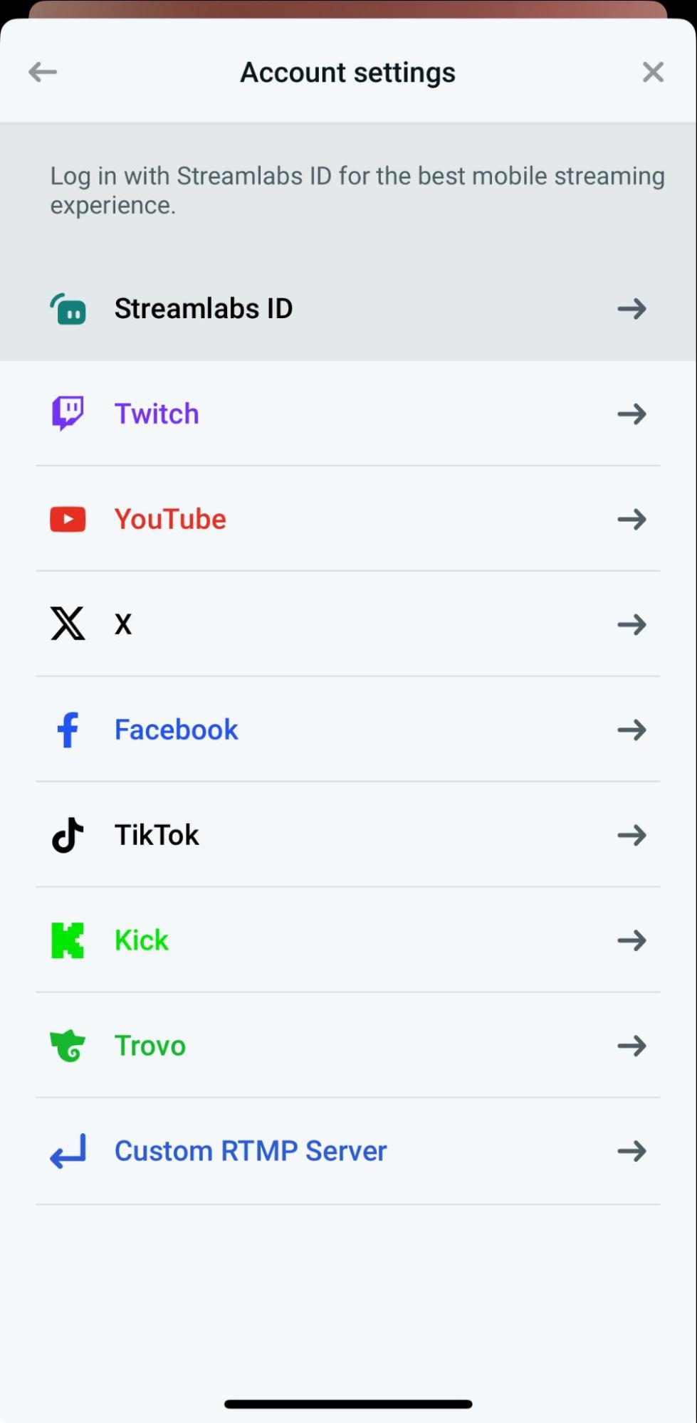 streamlabs mobile ios multistreaming